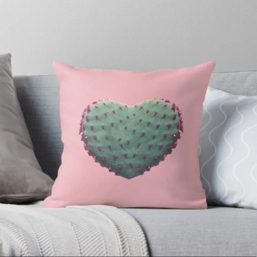 NEW! ♥️”Heart Of Cactus”🌵Pillowcase Cover